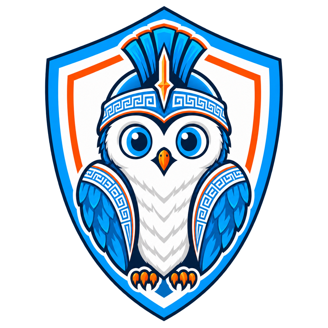 Hoplon Pest Control owl and shield logo